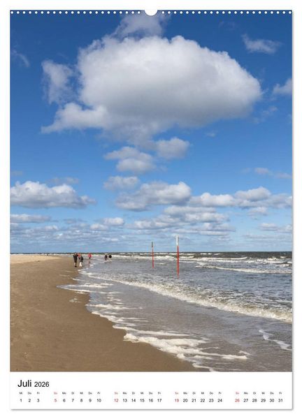 Produktbild: Dein Langeoog - Der besondere Blick (hochwertiger Premium Wandkalender 2026 DIN A2 hoch), Kunstdruck in Hochglanz