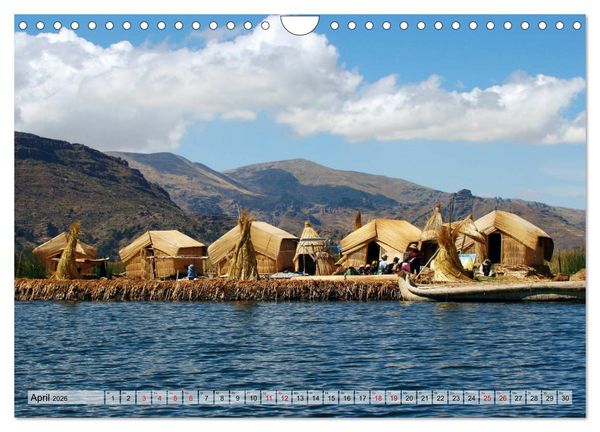 Produktbild: Abenteuer Anden - Peru und Bolivien (Wandkalender 2026 DIN A4 quer), CALVENDO Monatskalender