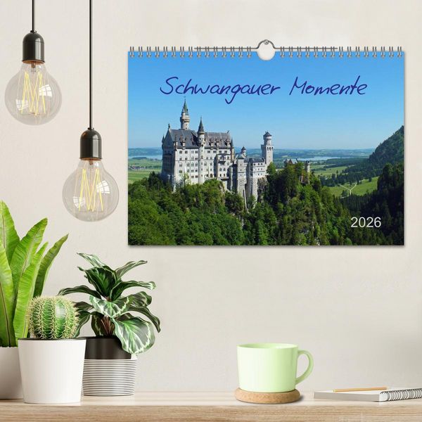 Produktbild: Schwangauer Momente (Wandkalender 2026 DIN A4 quer), CALVENDO Monatskalender