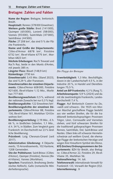 Produktbild: TRESCHER Reiseführer Bretagne