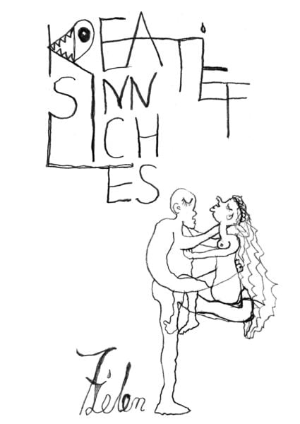 Produktbild: Kreatiefsinnliches. Aus dem Leben gerissene 164 Seiten unversch&auml;mte Philosophie zum Mitdenken und Schmunzeln.