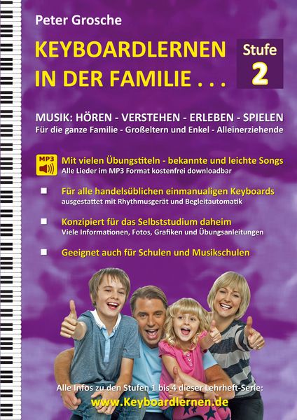 Produktbild: Keyboardlernen in der Familie (Stufe 2)