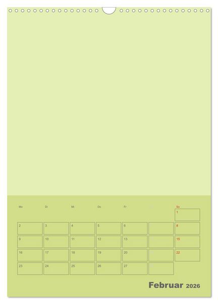 Produktbild: Bastel Terminkalender (Wandkalender 2026 DIN A3 hoch), CALVENDO Monatskalender