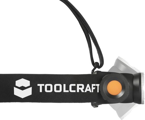 Produktbild: TOOLCRAFT TO-7838472 SMD LED Stirnlampe akkubetrieben 1000lm 5.5h TO-7838472