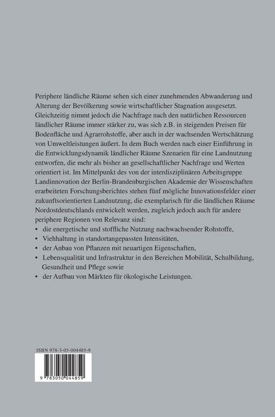Produktbild: Zur Zukunft l&auml;ndlicher R&auml;ume