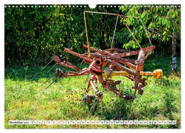 Produktbild: Landmaschinen im Dornr&ouml;schenschlaf (Wandkalender 2027 DIN A3 quer), CALVENDO Monatskalender