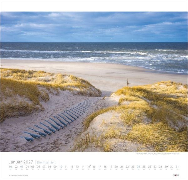 Produktbild: Die Insel Sylt Edition Kalender 2027 - Hans Jessel