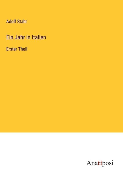 Produktbild: Ein Jahr in Italien