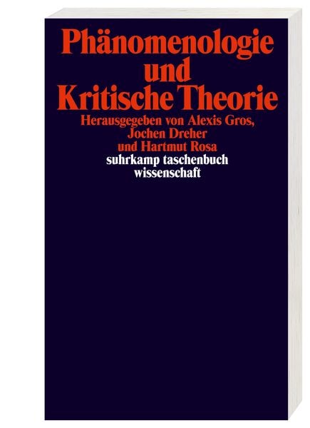 Produktbild: Ph&auml;nomenologie und Kritische Theorie
