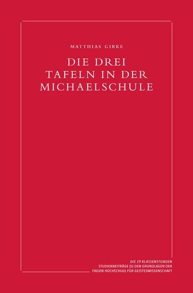 Produktbild: Die drei Tafeln in der Michaelschule