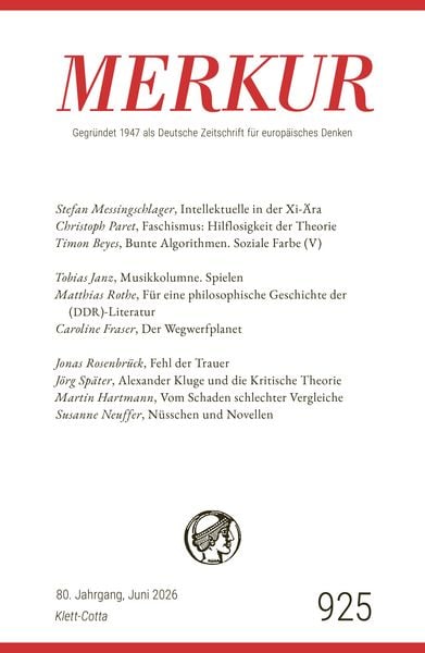 Produktbild: MERKUR 6/2026, Jg.80