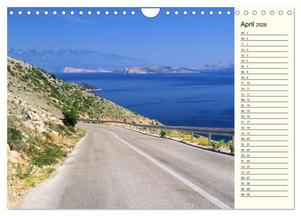 Produktbild: Kroatien (Wandkalender 2026 DIN A4 quer), CALVENDO Monatskalender