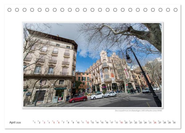 Produktbild: Emotionale Momente: Palma de Mallorca (Tischkalender 2026 DIN A5 quer), CALVENDO Monatskalender