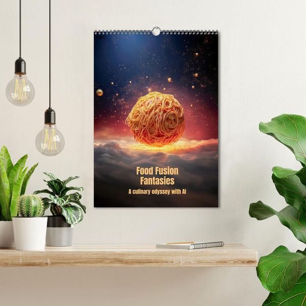 Produktbild: Food Fusion Fantasies (Wall Calendar 2026 DIN A3 portrait), CALVENDO 12 Month Wall Calendar