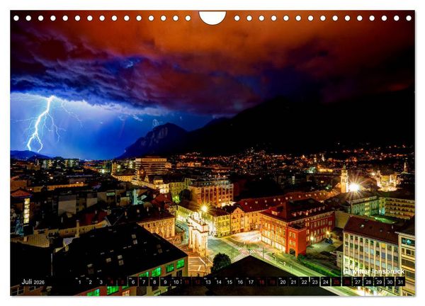 Produktbild: Tirol 2026 - die sch&ouml;nsten Pl&auml;tze (Wandkalender 2026 DIN A4 quer), CALVENDO Monatskalender