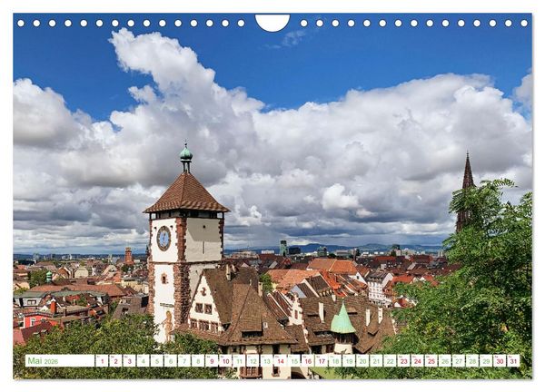 Produktbild: Freiburg - geht immer (Wandkalender 2026 DIN A4 quer), CALVENDO Monatskalender