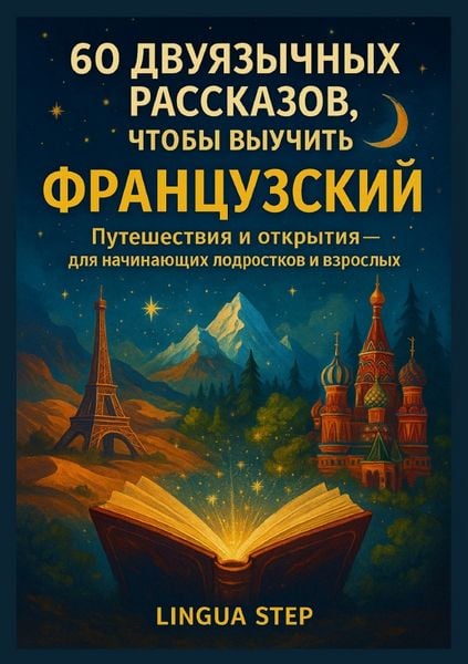 Produktbild: 60 двуязычных рассказов, чтобы выучить французский: Путешествия и открытия