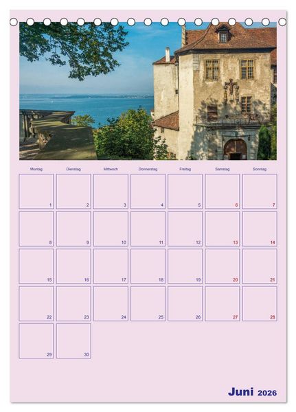 Produktbild: Wundersch&ouml;ne St&auml;dtchen (Tischkalender 2026 DIN A5 hoch), CALVENDO Monatskalender