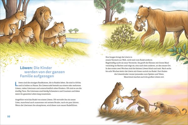 Produktbild: Die kunterbunte Welt der Tierfamilien