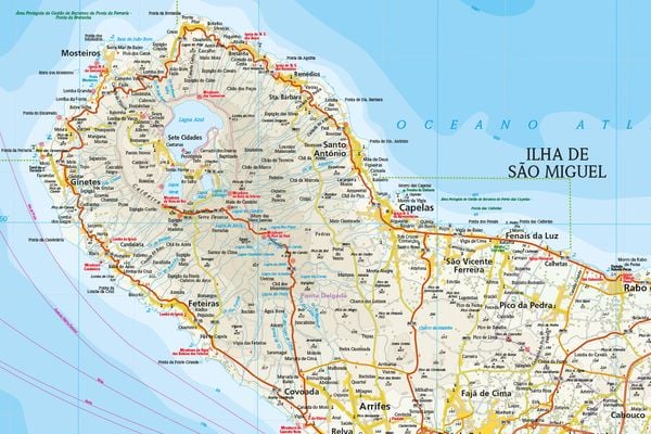 Produktbild: Reise Know-How Landkarte Azoren / Azores (1:70.000)