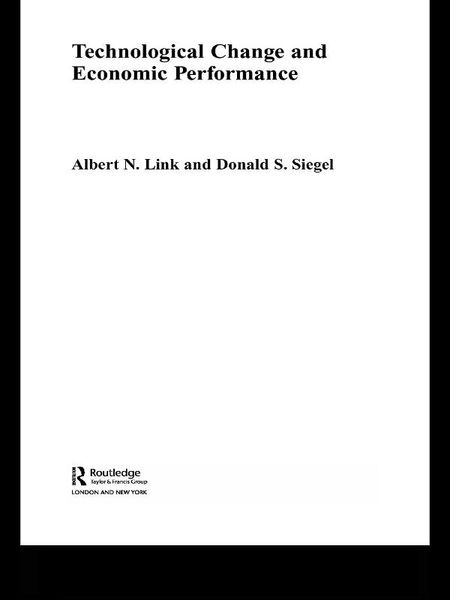 Produktbild: Technological Change and Economic Performance