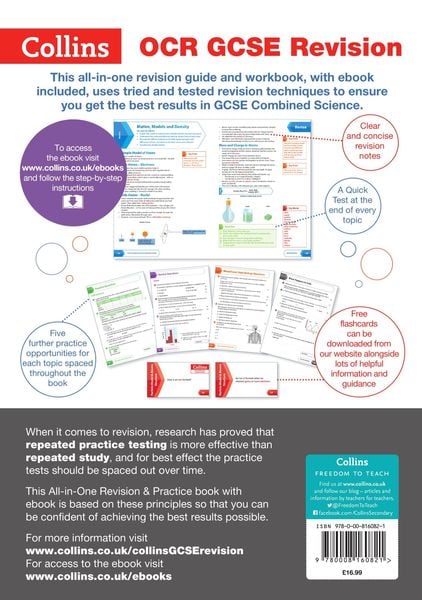Produktbild: OCR Gateway GCSE 9-1 Combined Science Foundation All-in-One Complete Revision and Practice