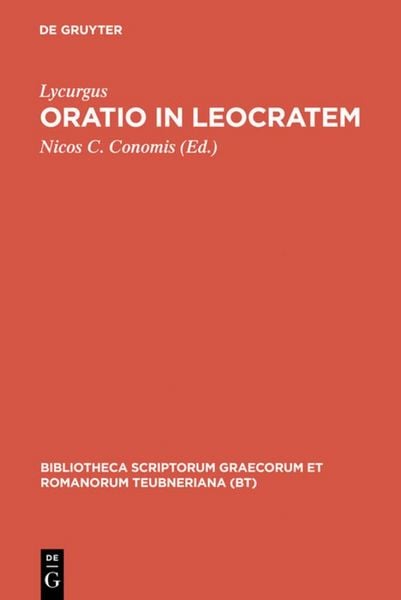 Produktbild: Oratio in Leocratem