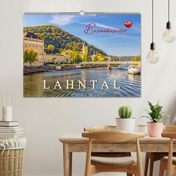 Produktbild: Bezauberndes Lahntal (Wandkalender 2026 DIN A2 quer), CALVENDO Monatskalender