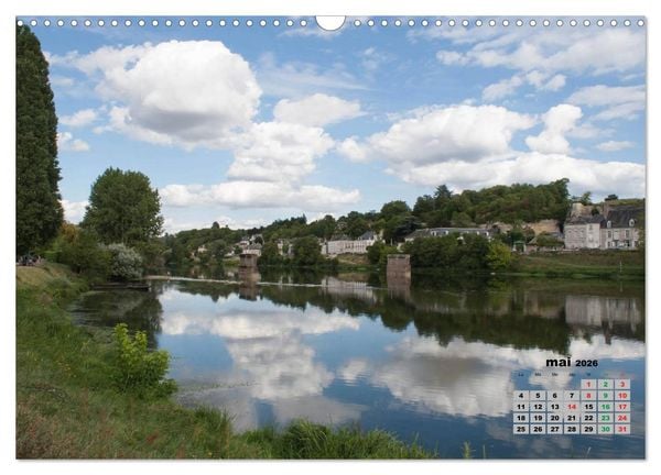 Produktbild: Bords de Loire Ville d'Amboise (Calendrier mural 2026 DIN A3 vertical), CALVENDO calendrier mensuel