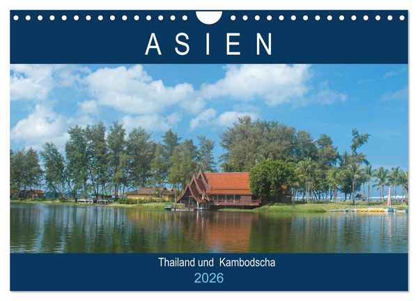 Produktbild: Asien - Thailand und Kambodscha (Wandkalender 2026 DIN A4 quer), CALVENDO Monatskalender