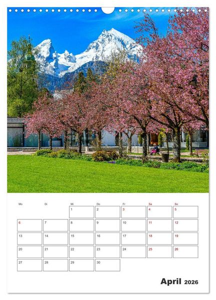 Produktbild: Vier Jahreszeiten im Berchtesgadener Land (Wandkalender 2026 DIN A3 hoch), CALVENDO Monatskalender