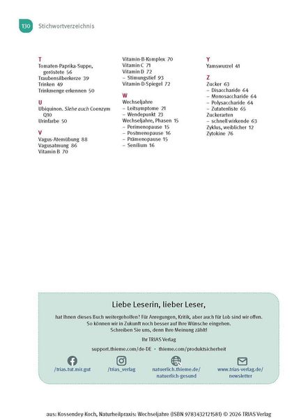 Produktbild: Naturheilpraxis Wechseljahre