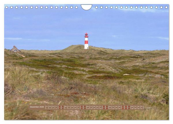 Produktbild: Sylt - Wasser, Wind und Wellen (Wandkalender 2026 DIN A4 quer), CALVENDO Monatskalender