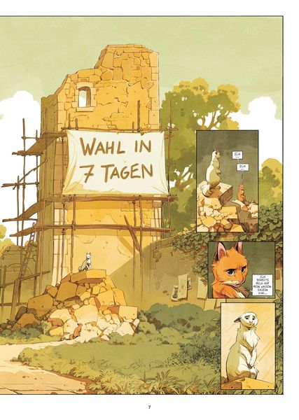 Produktbild: Schloss der Tiere. Band 4 (Splitter Diamant Vorzugsausgabe)