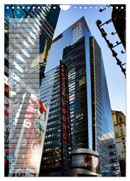 Produktbild: New York - Blickwinkel (Wandkalender 2026 DIN A4 hoch), CALVENDO Monatskalender