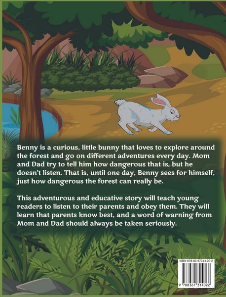 Produktbild: Benny the Bunny Learns to Listen to His Parents