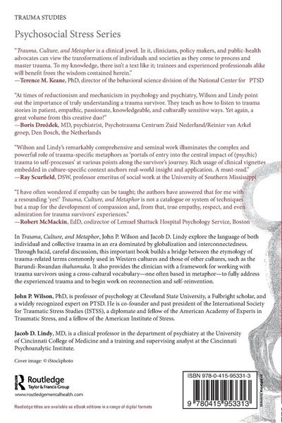 Produktbild: Trauma, Culture, and Metaphor