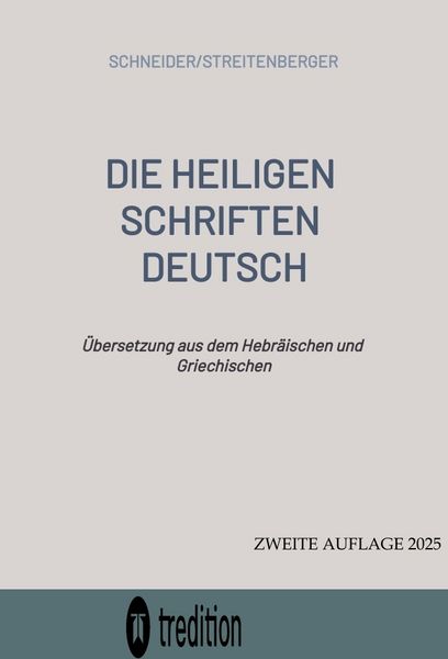 Produktbild: DIE HEILIGEN SCHRIFTEN DEUTSCH