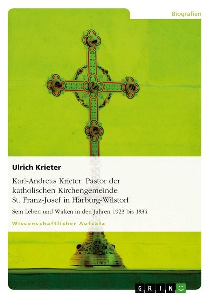 Produktbild: Karl-Andreas Krieter. Pastor der katholischen Kirchengemeinde St. Franz-Josef in Harburg-Wilstorf