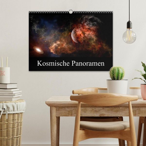 Produktbild: Kosmische Panoramen (Wandkalender 2026 DIN A3 quer), CALVENDO Monatskalender