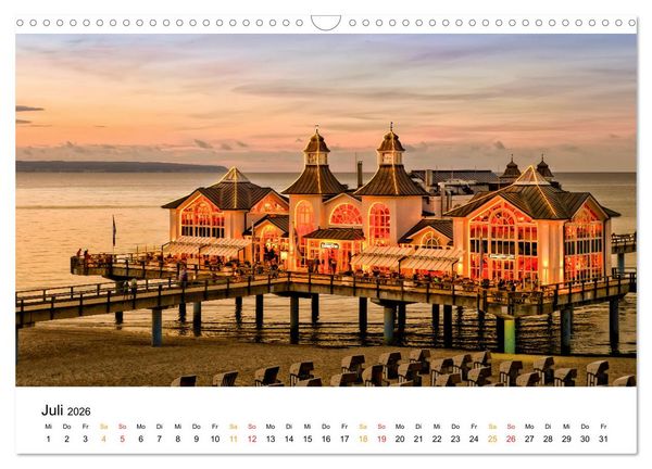 Produktbild: Deutschland - traumhafte Sehensw&uuml;rdigkeiten (Wandkalender 2026 DIN A3 quer), CALVENDO Monatskalender