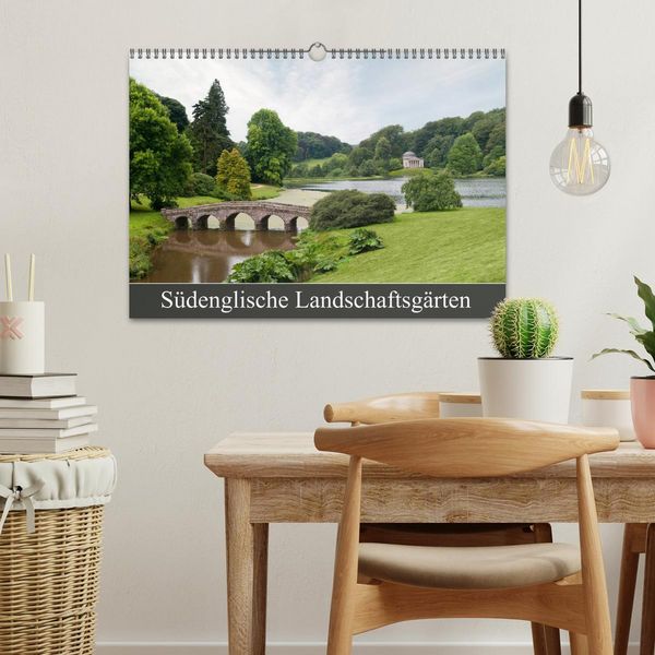 Produktbild: S&uuml;denglische Landschaftsg&auml;rten (Wandkalender 2026 DIN A3 quer), CALVENDO Monatskalender