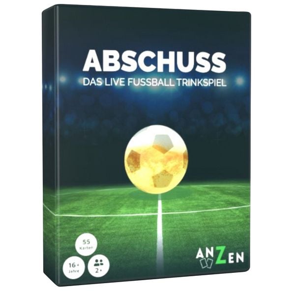 Produktbild: ABSCHUSS - Das Live Fussball Trinkspiel