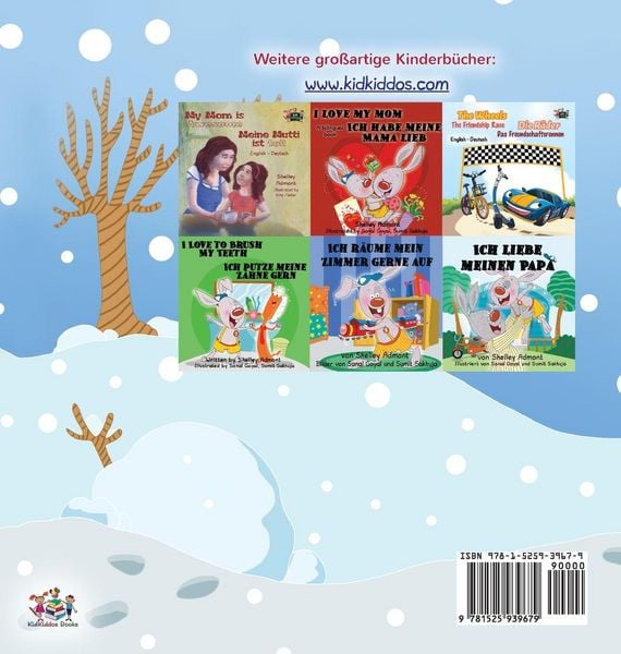 Produktbild: I Love Winter (German Book for Kids)