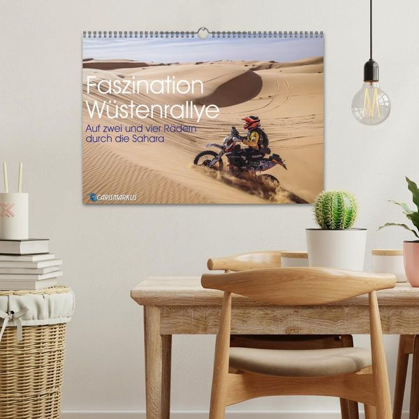 Produktbild: Faszination W&uuml;stenrallye (Wandkalender 2026 DIN A3 quer), CALVENDO Monatskalender