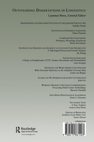 Produktbild: Causes and Consequences of Word Structure