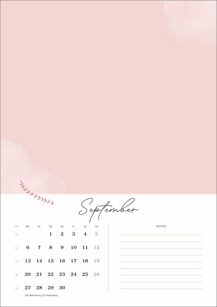 Produktbild: Kreativkalender Gl&uuml;cksmomente A4 2027