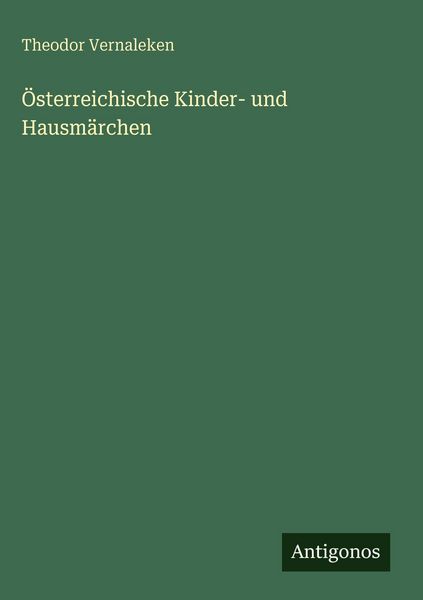 Produktbild: &Ouml;sterreichische Kinder- und Hausm&auml;rchen
