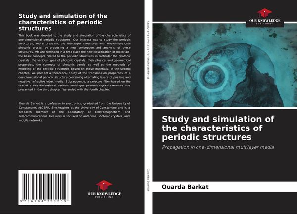 Produktbild: Study and simulation of the characteristics of periodic structures
