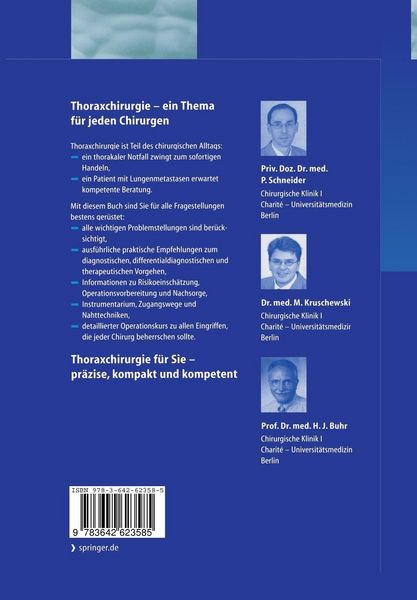 Produktbild: Thoraxchirurgie